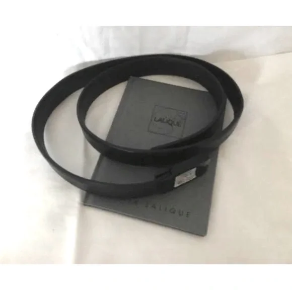 Lalique | Accessories | Authentic Lalique Paris Belt | Poshmark display picture 1